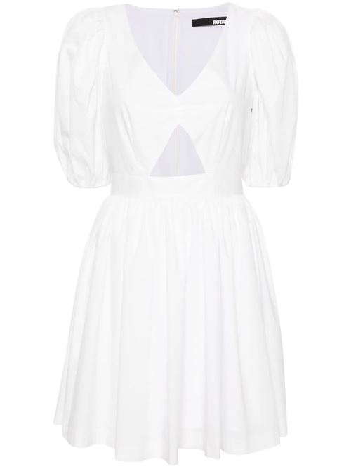 White cotton woman dress ROTATE BIRGERCHR | 112335400BCR123111-0601